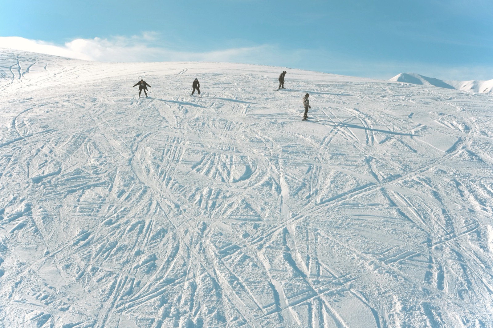 Skiing at Karakol Ski Base
